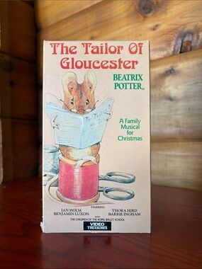 1991 The Tailor Of Gloucester, Beatrix Potter Video Treasures | VHS